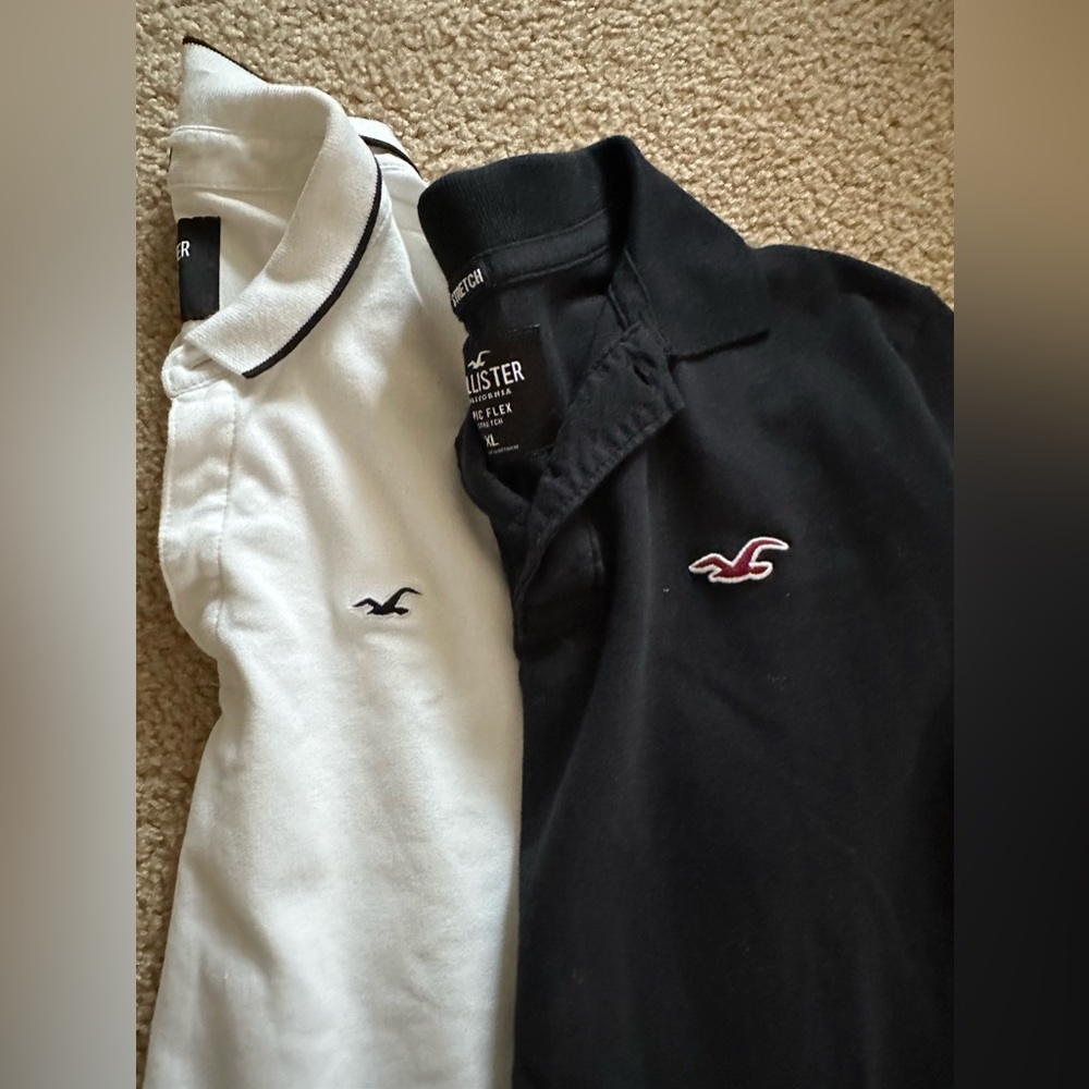 2 Hollister Collar Shirts